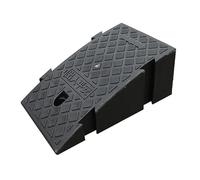 MKYOKO Rampe Voiture, Rampe de Seuil, Rampe de Porte en Plastique LéGèRe et Portable, for AlléE, Scooter, VéLo, Moto, Mobilité en Fauteuil Roulant (Color : Negro, Size : 45 * 19cm/17.7 * 7.5in)