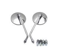 MKYOKO Rétroviseurs Arrière Ronds Rétro Universels pour Moto Cafe Racer 8 10 Mm pour MP3 400 310