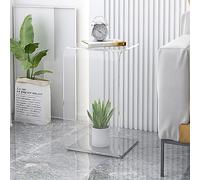 MKYOKO Table D'Appoint en Forme De C