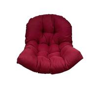 MKYYIOED Accessoires De Meubles Coussin Panier Balançoire | Coussin de chaise oeuf suspendu(Dark Red)