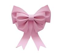 MKYYIOED Grand Nœud Guirlande de Grands nœuds Violets en Papier Mousse, 2 pièces, for Coquette d'anniversaire, Papillon, Mariage, fête prénuptiale, arrière-Plan Photo(Pink,Width 30CM)