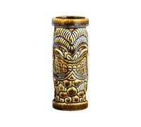 MKYYIOED Verre A Cocktail Tasse en verre Tiki cristal sans plomb | Verre à eau à motif grimace unique, transparent, for le vin(#13)