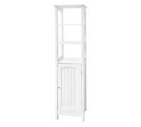 ML-Design armoire de salle de bain blanche 40x160x32 cm en panneau de particules MDF