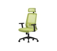 ML-Design Chaise de Bureau Ergonomique, Vert, Mesh, avec Appui-Tête Réglable, Accoudoirs, Grün, Schwarz
