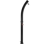 ML-Design Douche Solaire de Jardin 20 L 222 cm Ronde avec Pommeau de Douche Circulaire Schwarz