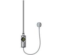 ML-Design Elément Chauffant Chromé 1200W avec Thermostat et Ecran LCD Résistance