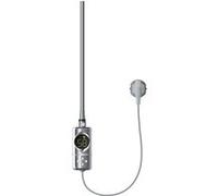 ML-Design Élément Chauffant Chromé 300W avec Thermostat et Écran LCD Résistance Électrique Chrom G