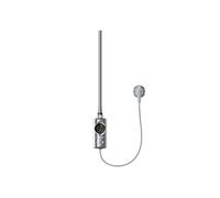 ML-Design Elément Chauffant Chromé 600W avec Thermostat et Ecran LCD Résistance Electrique