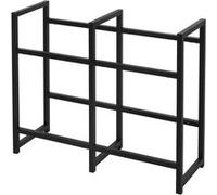 ML-Design Étagère pour Caisses de Boissons 4 Caisses, 91x31x75,5 cm, Acier, Indépendante, G