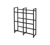 Rayonnage pour caisses de boissons 6 caisses 91x31x116,5 cm Anthracite en métal ML-Design