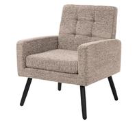 ML-Design Fauteuil Salon Confortable, Chaise Relax Scandinave pour Chambre