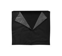 ML-Design Housse d'Etagère à Bois de Cheminée, 240L x 165H cm, Noir, Résistant aux