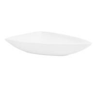 ML-Design Lavabo en Céramique Blanc, 69 x 46 x 13 cm, Triangulaire, Vasque à Poser sur
