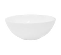 Lavabo en céramique pour salle de bain lavabo á poser forme ronde ø 28x11,6 cm
