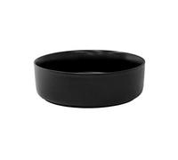 ML-Design Lavabo en Céramique Noir Mat Ø 360x120 mm, Design Ronde, Vasque à Poser Moderne,