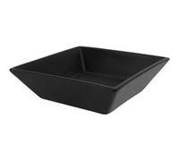 ML-Design Lavabo en Céramique Noir Mat, 41 x 41 x 12 cm, Carré, Vasque à Poser sur Plan de Toilette, Lave-Mains Évier pour la Salle de Bain/WC Invités, Design Moderne, sans Matériel de Montage Noir G