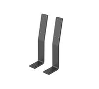 ML-Design Lot de 2 Pièces de Support de Dossier, lxpxh: 50 x 90 x 345 mm, en Acier, Industriel, avec Un Angle Ergonomique, Soutien de Dos à Visser pour Bancs, Lits et Chaises, Montage Facile