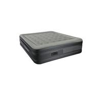ML-Design Matelas Gonflable 2 Personnes 203x157x47cm Certifié TÜV Pompe à Air Électrique 230V Gris Lit Autogonflant Antidérapant