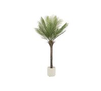 ML-Design Palmier artificiel 150cm Plante artificielle grande, Fake Plant Deko Arbre en plastique en pot pour l'intérieur/extérieur