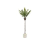 ML-Design Palmier artificiel 210cm Plante artificielle grande, Fake Plant Deko Arbre en plastique en pot pour l'intérieur/extérieur