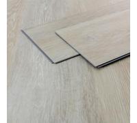 ML-Design Revêtement de Sol Clipsable en Vinyle 122cm x 18cm x 4,2mm 3,08m²/14 Planches Chêne Marron Aspect Bois Afterglow Imitation Parquet Lames PVC Emboîtables Antidérapant Étanche Classe Charge 34