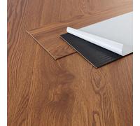ML-Design Revêtement de Sol PVC, Lames de Vinyle Autocollantes, 91,5 cm x 15,3 cm x 2 mm, Épaisseur 2 mm, 8,92 m² / 64 Planches, Chêne Rouge, Marron, Aspect Bois, Antidérapant, Résistant à l'eau