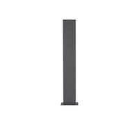 ML-Design Support de Boîte aux Lettres sur Pied en Acier Inoxydable Revêtu par Poudre,