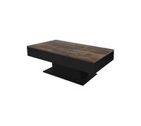 ML-Design Table Basse avec 2 Compartiments de Rangement, 110x60x40 cm, Plateau Relevable,