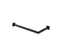 ML-Design Tringle à Vêtements d'Angle, P30 x L60 cm, Noir, Acier Inoxydable, Tringle de