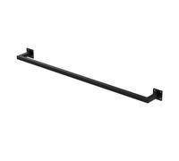 ML-Design Tringle à vêtements rectangulaire P12 x 110 cm Noir inox – Forme en U