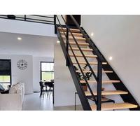 ML Fusion Limons pour escalier en métal droit sur mesure - Rothko - ROTHKO-20