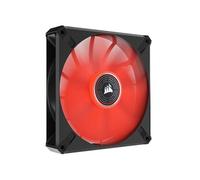 Corsair Ventilateur 140mm ML140 LED Elite PWM AirGuide Roulement magnétique 1600 tr/min Rouge