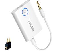 Ml301 Transmetteur Récepteurr Bluetooth 5.3 Pour Tv, Adaptateur Bluetooth 2 En 1 Avec Aux Jack 3,5 Mm, Aptx Hd/Aptx Ll Faible Avion, Gym, Casque, Home Cinema[Video314]