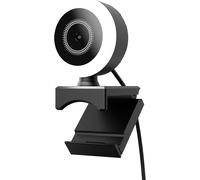 ML301310 ¿ Webcam Filaire USB ¿ Full HD, Pas de vis Universel intégré, Microphone intégré, Anneau LED réglable, Plug and Play ¿ Compatibilité macOS et Windows