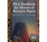 MLA Handbook for Writers of Research Papers
