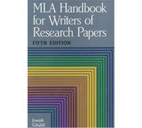 Mla Handbook for Writers of Research Papers Joseph Gibaldi (Auteur)