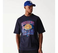 MLB Los Angeles Dodgers World Series Oversized Tee bleu S