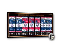 MLB San Francisco Giants Impression sur toile Tickets to History 2012