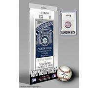 MLB Seattle Mariners Felix Hernandez Perfect Jeu Mini-mega Ticket, Petit, Blanc