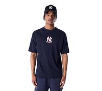 MLB World Series T-Shirt surdimensionné New York Yankees Navy Whitete
