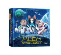 MLEM - Jeu de société Space Agency - Purrfect Catstronaut Adventures ! Jeu de stratégie à rouler de dés, jeu familial amusant pour enfants et adultes, à partir de 8 ans, 2 à 5 joueurs, 30 à 45 minutes