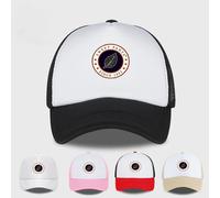 MLFO Sweet Pants Since 1982 Casquette en maille éponge avec logo feuille, casquette décontractée printemps/été, chapeau de soleil, unisexe, couvre-chef tendance BEIGE WHITE