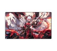 Mlikemat Tapis de jeu Blazing Cartesia, TCG OCG CCG Tapis de souris avec zones + sac (Z0039-396-A)