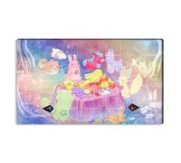 Mlikemat Tapis de jeu Melffy Table TCG OCG CCG Tapis de souris avec zones + sac (Z0014-956-A)