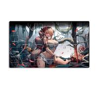 Mlikemat Tapis de jeu Traptrix Pinguicula TCG CCG OCG avec zones + sac gratuit (ZD039-158-A)