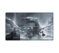 Mlikemat ZD014-702-A Tapis de jeu Anime Blue Eyes White Dragon TCG CCG Tapis de jeu de cartes à collectionner et sac gratuit