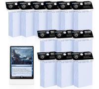 Mlikero 1200 Pochettes Inner Sleevs, Perfect Fit Card Sleeves pour Pochettes Doubles, Slive Carte pour Cartes à Collectionner, Cartes de Football, Cartes de Baseball