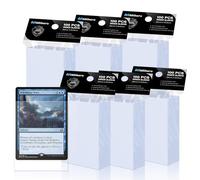 Mlikero 600 Pcs Inner Sleevs, Perfect Fit Card Sleeves pour Pochettes Doubles, Slive Carte pour Cartes à Collectionner, Cartes de Football, Cartes de Baseball