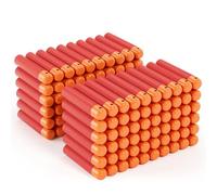 Mlikero Mega Darts Lot de 120 fléchettes en mousse, accessoires de fléchettes en vrac compatibles avec Nerf Mega Series Blasters (9,5 x 2 cm)