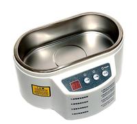 Mlink Nettoyeur à Ultrasons 105-D 0,5 L Puissance 30W/50W Réglable Écran Numérique Acier Inoxydable 40 kHz